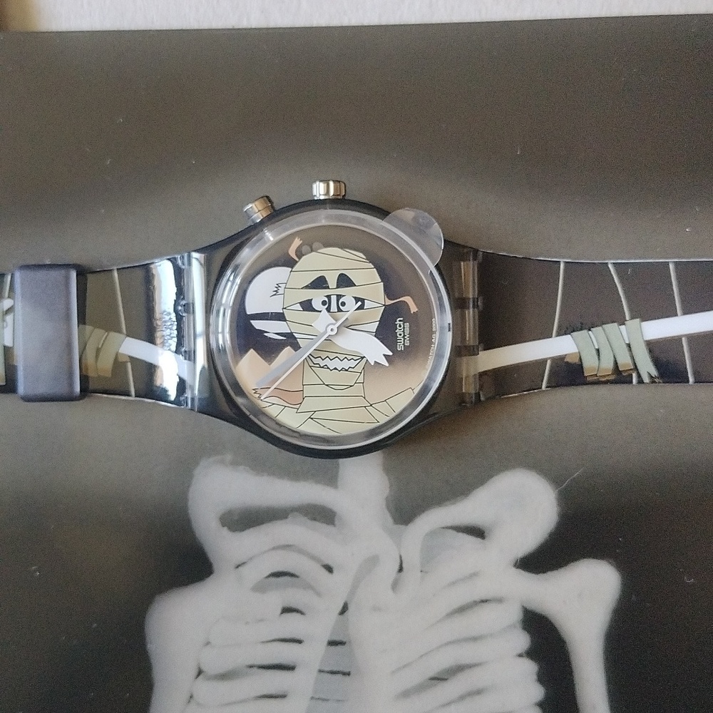 Swatch watch from Halloween 2001 "Mummia"